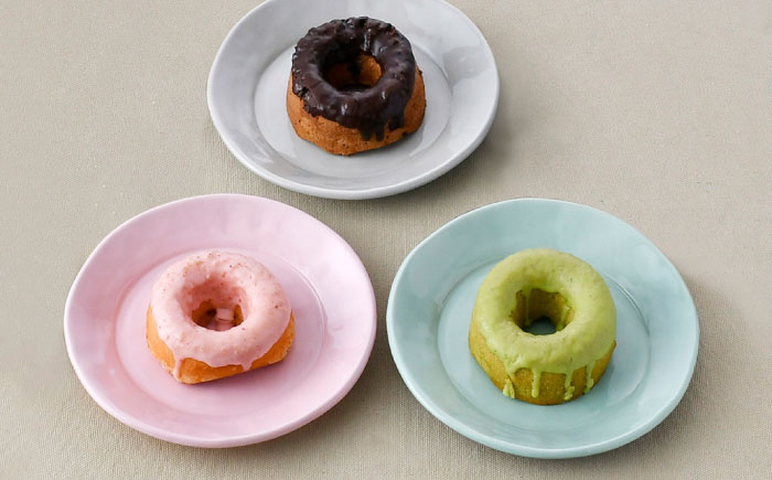 【波佐見焼】プレート Sサイズ 3色セット（ジェダイ/ミルキーピンク/ミルキーグレー） ケーキ皿【ROXY・HASAMI】 [SB163]