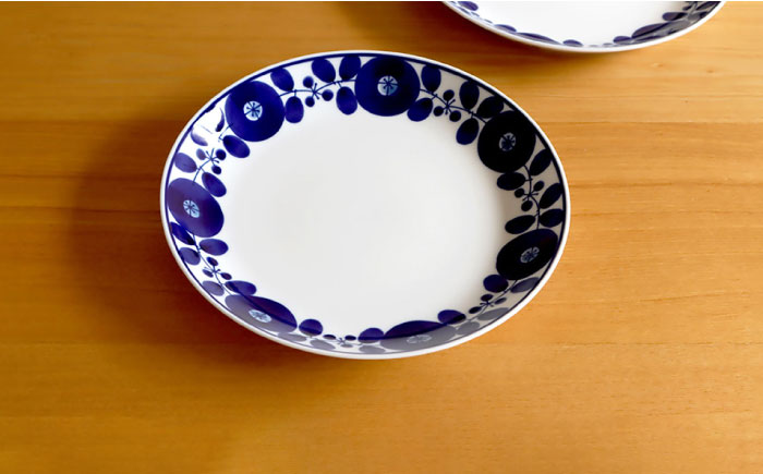 【白山陶器】【BLOOM】ブルームプレート（L） リース 2枚セット [TA139]