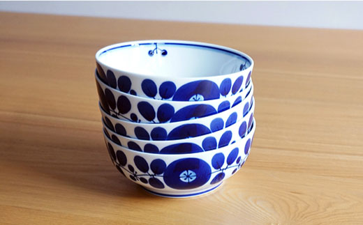 【白山陶器】【BLOOM】ブルーム ボール（S） 食器 小鉢 5枚セット【波佐見焼】 [TA85]