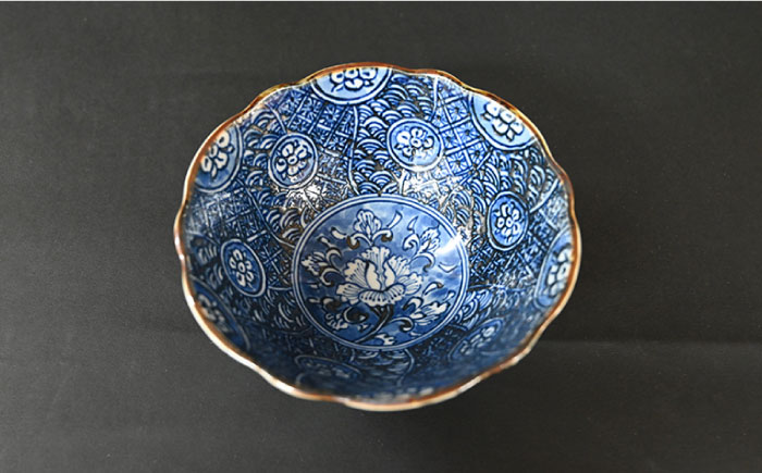 【波佐見焼】丸紋祥瑞 小鉢 5点セット【協立陶器】 [TC109]