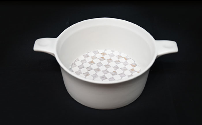 【波佐見焼】オーブンウェア グラタン皿 和市松茶 3点セット 耐熱食器 オーブン可【協立陶器】 [TC61]