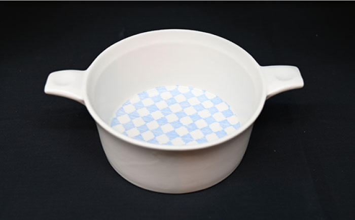 【波佐見焼】オーブンウェア グラタン皿 和市松青 3点セット 耐熱食器 オーブン可【協立陶器】 [TC63]