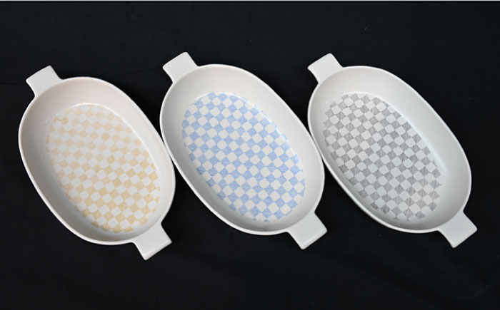 【波佐見焼】オーブンウェア グラタン皿 楕円グラタン鉢 3点セット 耐熱食器 オーブン可【協立陶器】 [TC66]