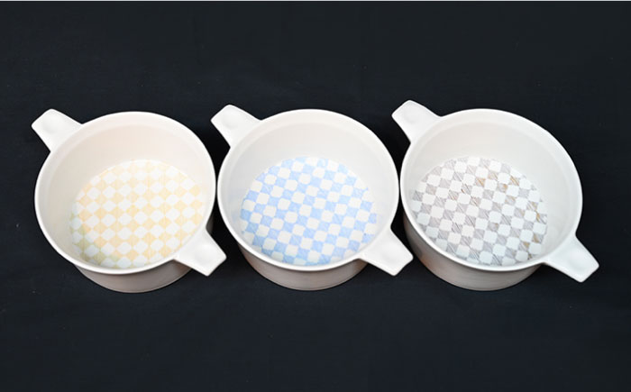 【波佐見焼】オーブンウェア グラタン皿 丸形グラタン鉢 3点セット 耐熱食器 オーブン可【協立陶器】 [TC67]