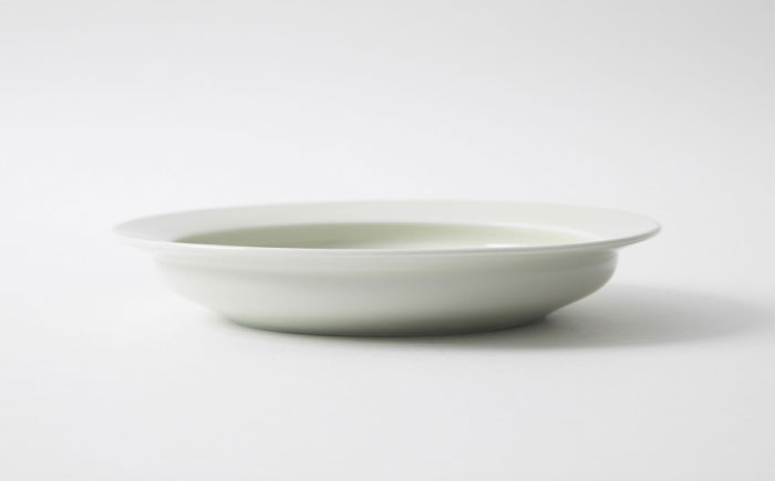 【波佐見焼】motte プレートL ホワイト 2点セット 【アイユー】 [UA30]