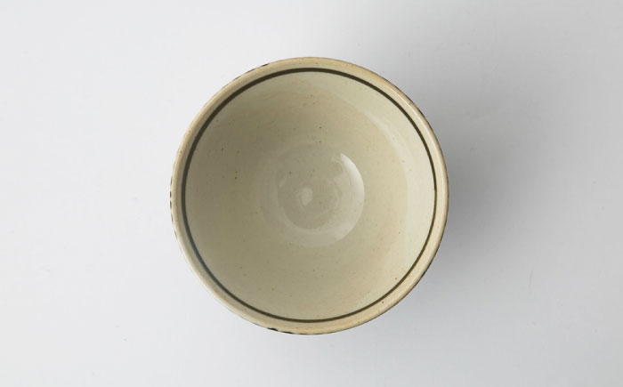 【波佐見焼】ヘリンボーン 茶碗（大） 2点セット ブラウン【アイユー】 [UA54]