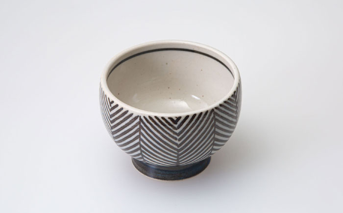 【波佐見焼】ヘリンボーン こどん 2点セット ブラウン【アイユー】 [UA60]