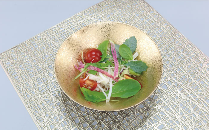 【波佐見焼】ゴールド・プラチナ 多用鉢 2点セット ボウル 【不二商店】 [UC12]