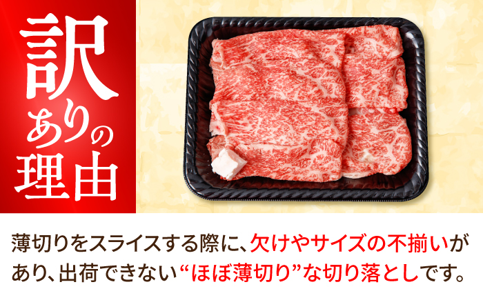 【2026年7月発送】【訳あり】切り落とし 赤身 モモ バラ 500g【野中精肉店】 [VF05] 肉 牛肉  訳アリ ワケあり しゃぶしゃぶ すき焼き