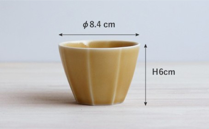 【波佐見焼】八角 フリーカップS 5個セット そばちょこ 【和山】 [WB121]