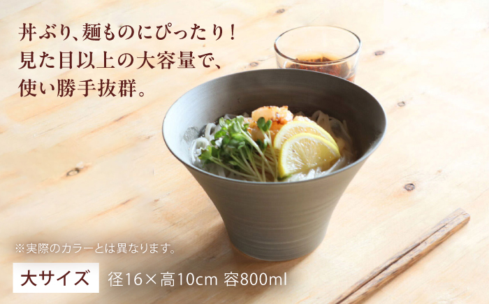 【波佐見焼】いれこ碗 シャビーブラック 計6点セット【浜陶】 [XA92]