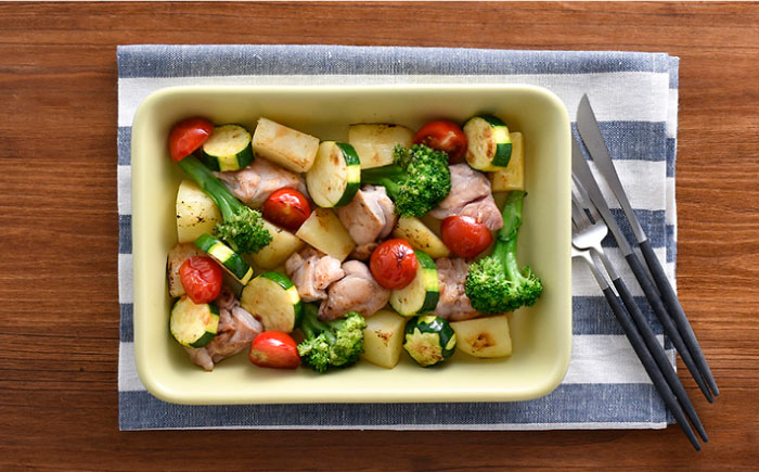 【波佐見焼】オーブンウェア 長角トレー 角皿 プレート イエロー【光春窯】 [XD64]