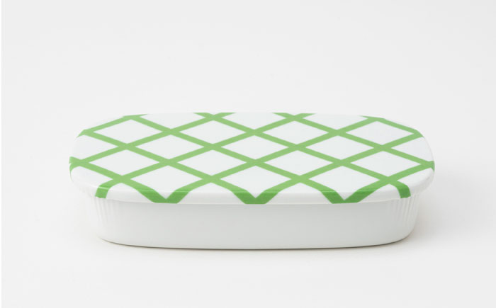 【波佐見焼】zen to 清水 久和 カレー皿「機内食の皿」グリーン 食器 陶器 【中善】 [YE16]