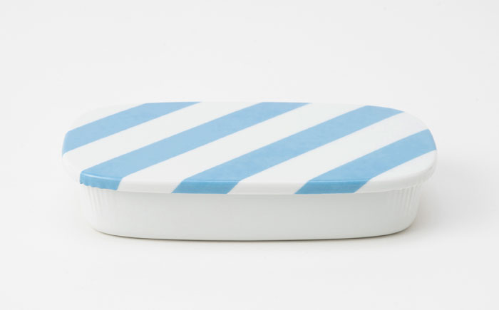 【波佐見焼】zen to 清水 久和 カレー皿「機内食の皿」ブルー 食器 陶器 【中善】 [YE17]