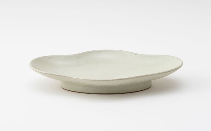 【波佐見焼】zen to 五十嵐可菜「餃子皿」 アイボリー 2点セット【中善】 [YE23]