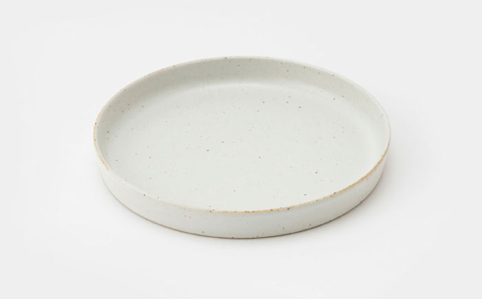 【波佐見焼】zen to 吉田愛 小皿「plate 160」 アイスグレー・ホワイト 2枚セット【中善】 [YE32]