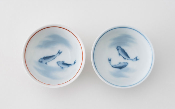 【波佐見焼】zen to 太田和彦 酒器 「夫婦盃」 ペアセット【中善】 [YE39]