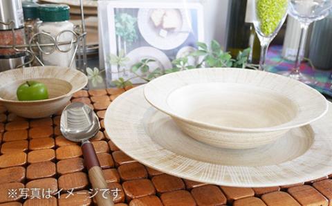 【波佐見焼】 Shabby chic style 2人テーブルセット 大皿 深皿 プレート ボウル 小鉢 ボウル 25cm 18cm 12cm【和山】 [WB01]