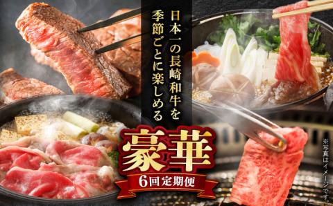 【全6回】【内閣総理大臣賞受賞！】長崎和牛 毎月お届けセット1kg×6回 [YA20]  肉 牛肉 ロース サーロイン ステーキ レモンステーキ 定期便