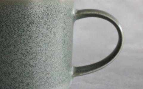 【波佐見焼】Naturalシリーズ マグカップ M 2個セット （グリーン） スープカップ スープマグ ケーキ皿【光春窯】 [XD34]