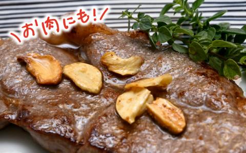 【安心安全国産にんにく使用！脅威のリピート率】にんにく味噌5個 にんにくチップ・フレーク4個セット【野下上絵】 [LE03]