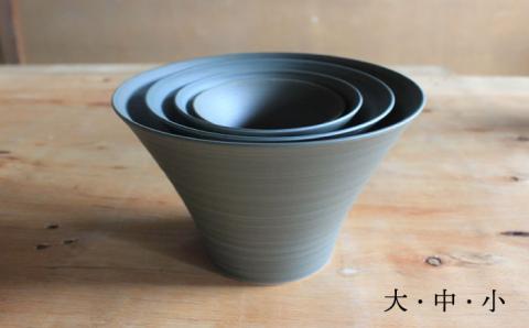 【波佐見焼】monotone ペア いれこ碗 どんぶり 小鉢 ボウル【浜陶】 [XA66]