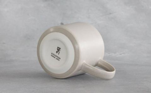 【波佐見焼】Naturalシリーズ マグカップ M 2個セット （グレー）【光春窯】スープカップ スープマグ [XD45]