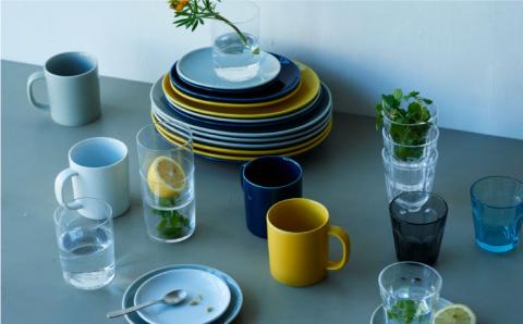 【波佐見ブランド/Common】オーバルプレート27cm グレー 2枚セット【東京西海】 [DD95]