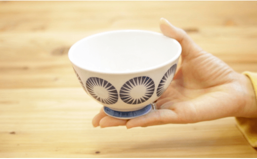 【波佐見焼】EVOTRA 茶碗 4枚セット【浜陶】【くらわんか】 [AA09]