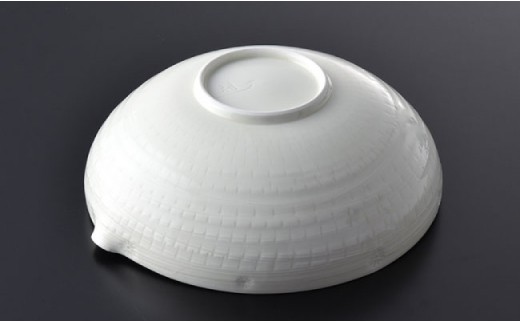 【波佐見焼】作：長山陽一 雨菊鉢(大) 菊鉢【くらわんか】 [AA34]