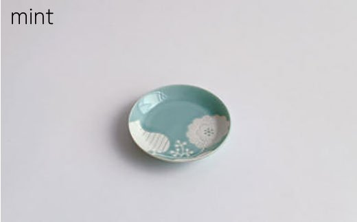 【波佐見焼】フロールブランシュ ミニトレイ 取り皿 小皿 5枚セット【西山】【NISHIYAMAJAPAN】 [CB57]