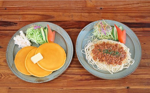 【波佐見焼】ブロンズ プレート Lブルー 2枚セット【藍染窯】 [JC15]