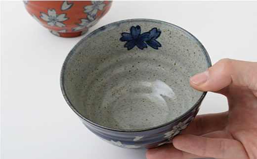 【波佐見焼】流水桜ペアセット 翔芳窯【福田陶器店】 [PA150]