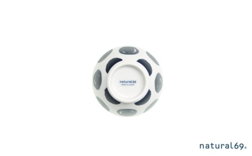 【波佐見焼】natural69 swatch 茶わん5個セット パレット／ポロック／ステッチ／タイル／ジップ [QA14]