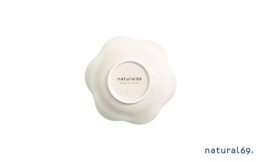 【波佐見焼】natural69 粉引釉 六方押 小鉢 5個セット【natural69】 [QA83]