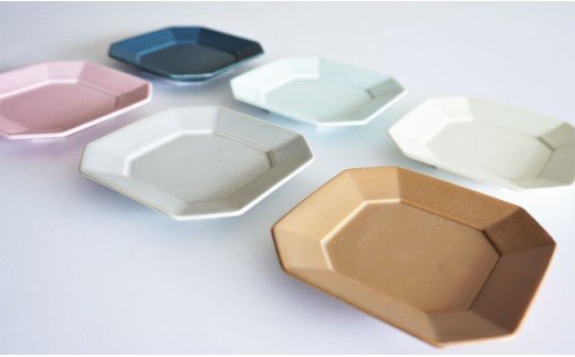 【波佐見焼】DAILY MAT シリーズ 角 小皿 6色セット【永峰製磁】【eiho】 [RA43]