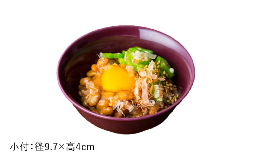 【波佐見焼】紫鳶（むらさきとび）色の波佐見焼 6型セット 小皿 茶碗 小鉢 大皿 【DRESS】 [SD08]