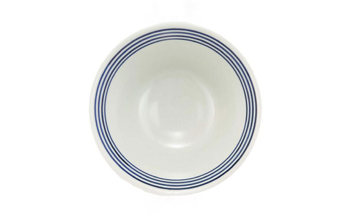 【波佐見焼】藍駒 イケメン丼 どんぶり【Cheer house】 [AC129]