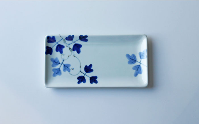 【波佐見焼】陶房青 長角皿 プレート 3柄セット【Cheer house】 [AC134]