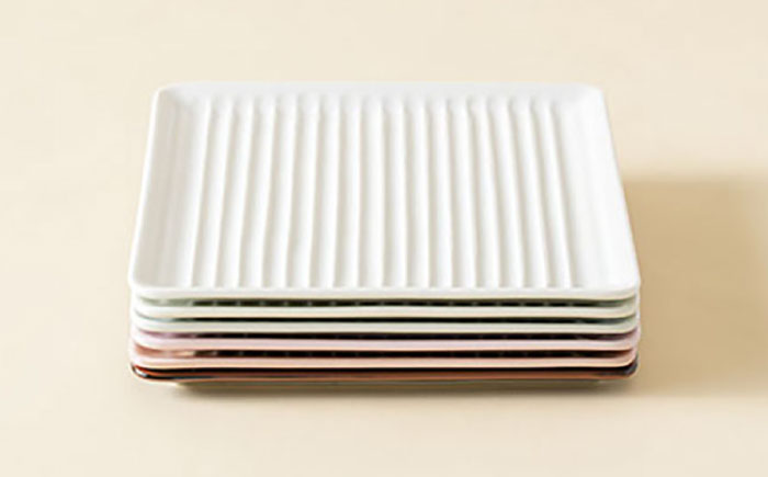 【波佐見焼】Omupan+ 15.5cm プレート 取り皿 6色セット 【Cheer house】 [AC143]