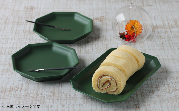 【波佐見焼】 Cheerful プレート イエロー（中） 3枚セット 【Cheer house】 [AC182]