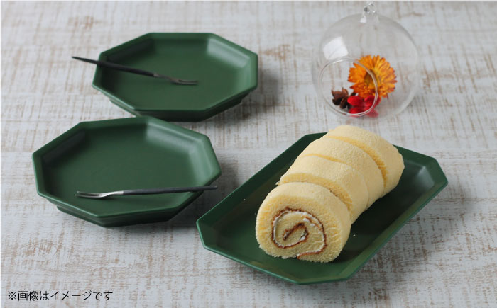 【波佐見焼】 Cheerful プレート（中） 5色セット （Y/R/GR/W/BK）【Cheer house】 [AC192]