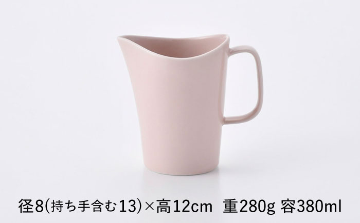 【波佐見焼】 ミルクピッチャー（青磁・ピンク） 2個セット 食器 【Cheer house】 [AC240]