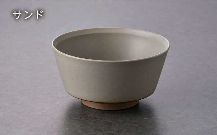 【波佐見焼】kadテラ 丼 2個セット アイボリー・サンド【NISHIYAMAJAPAN】 [CB133]