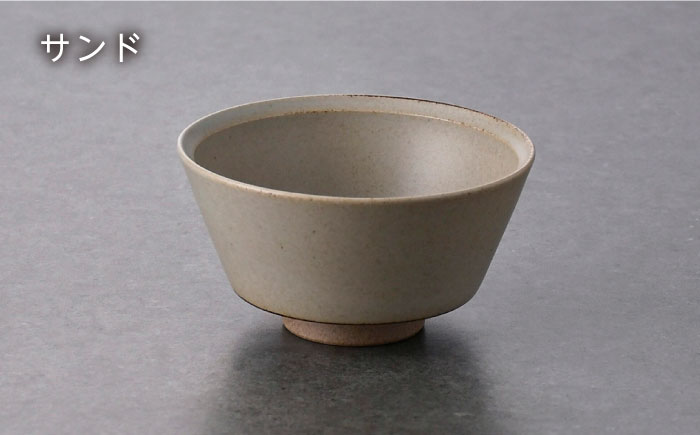 【波佐見焼】kadテラ 飯碗（小）ペア アイボリー・サンド【NISHIYAMAJAPAN】 [CB134]