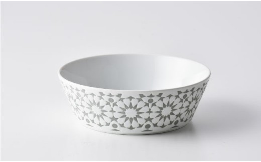 【波佐見焼】センティアカレイド 浅型 ボウル 4色セット 食器 皿 【西山】【NISHIYAMAJAPAN】 [CB22]