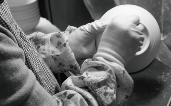 【波佐見焼】しのぎ 小皿 5枚セットA【一龍陶苑】 [CC59]