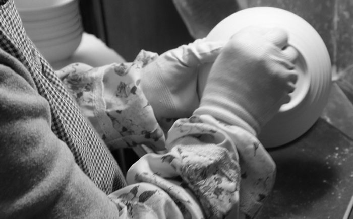 【波佐見焼】サガンしのぎ 大皿 中皿 プレート（クリームマット、グレーマット）マットカラー 北欧 4枚セット【一龍陶苑】 [CC65]