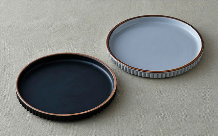 【波佐見焼】ギアシリーズ プレート 小（17.5cm） マットカラー ペアセット【大新窯】 [DC101]