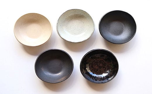 【波佐見焼 マルヒロ】BARBAR たたら 8寸皿・小鉢セット（10点）全5柄 [EB116]